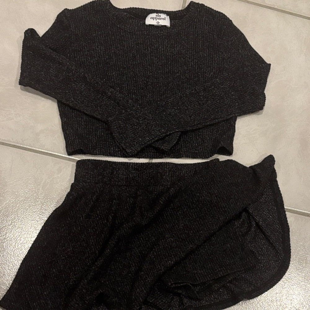 SO Soft Crop Top and Skirt Set